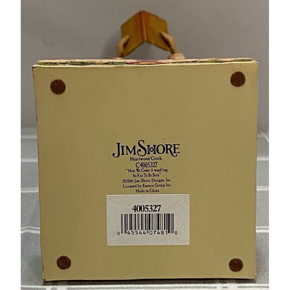 Jim Shore WOMAN CAROLER 2006 Here We Come Figurine 4005327 Heartwood Creek - Picture 7 of 10